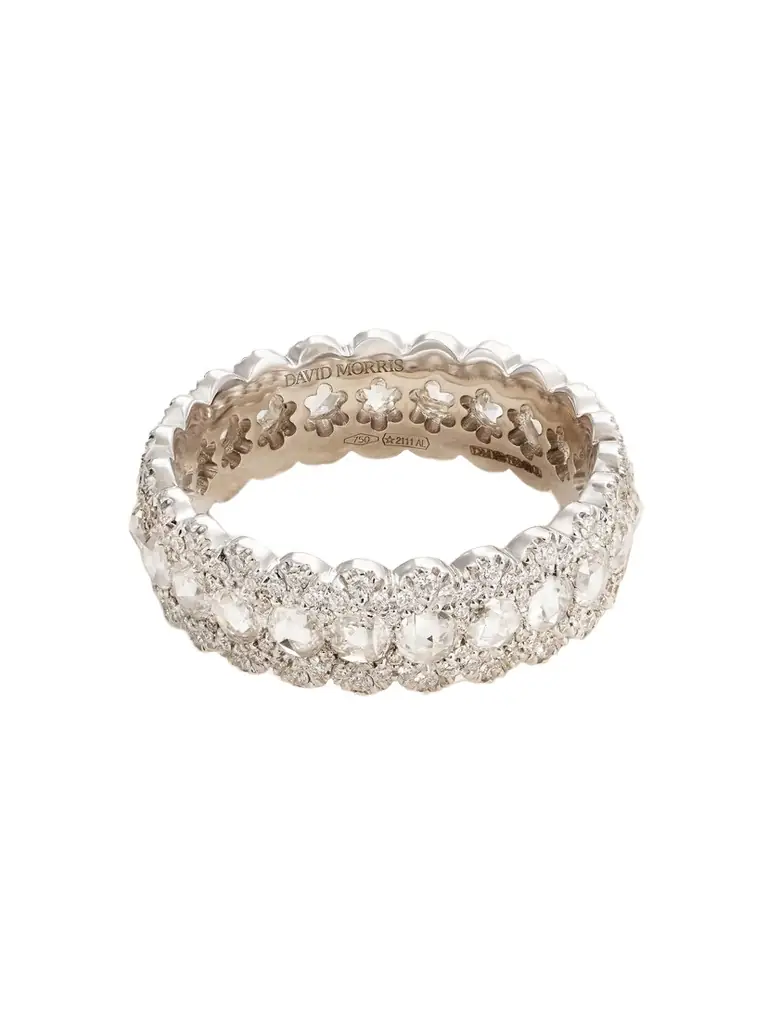 David Morris 18-karat White Gold Diamond Ring