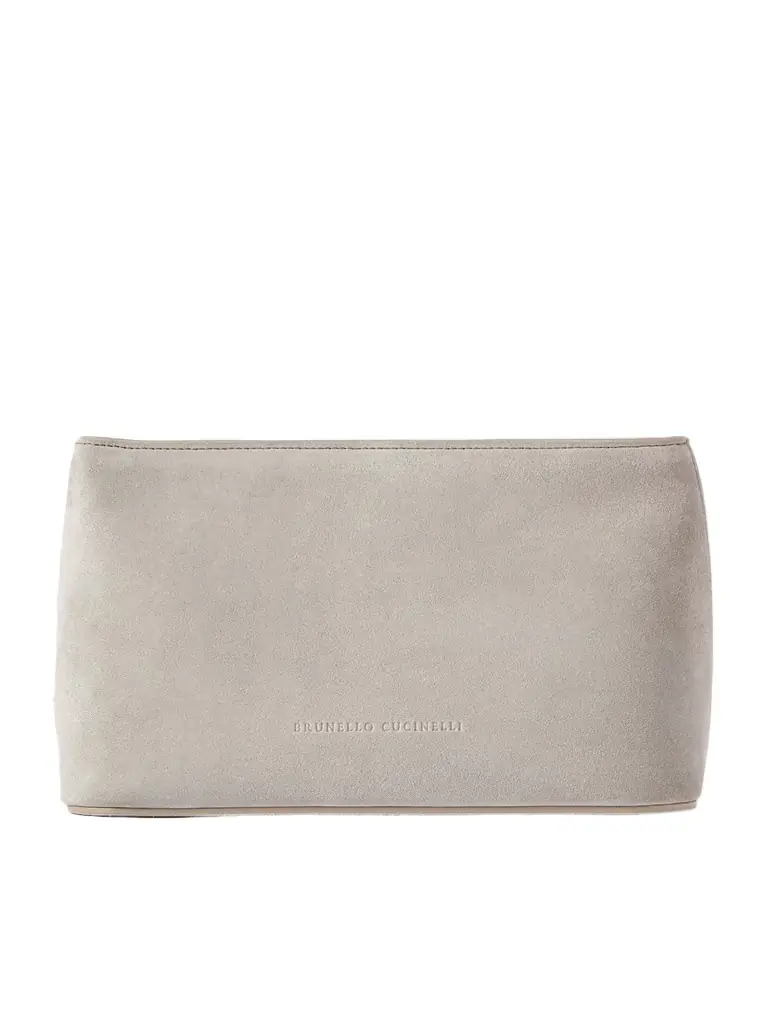 Brunello Cucinelli Suede Pouch