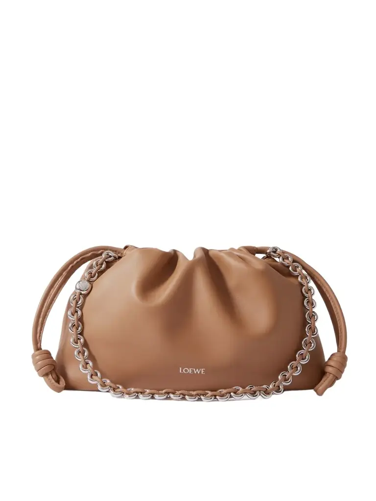 Loewe Flamenco Medium Leather Clutch