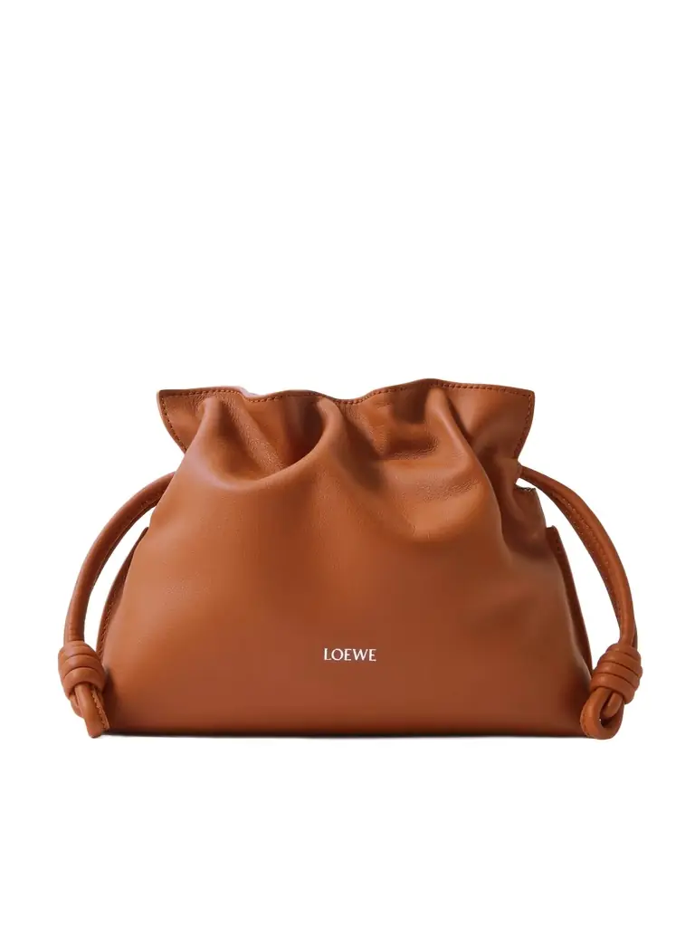Loewe Flamenco Mini Leather Clutch