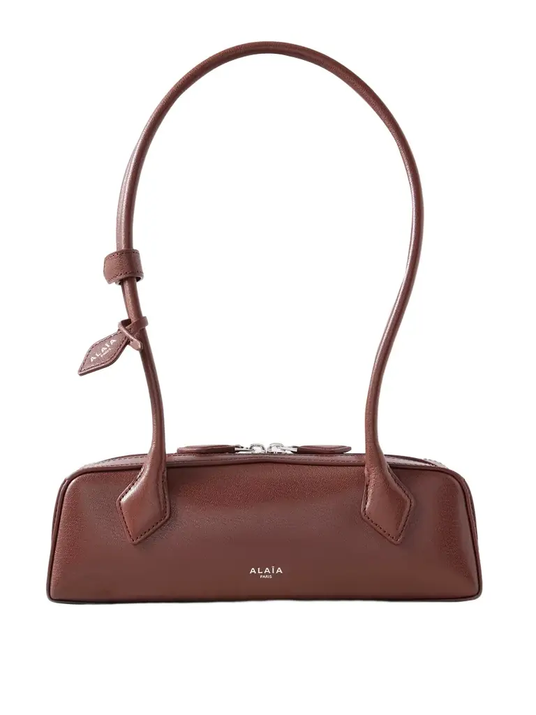 Alaïa Le Teckel Small Leather Shoulder Bag