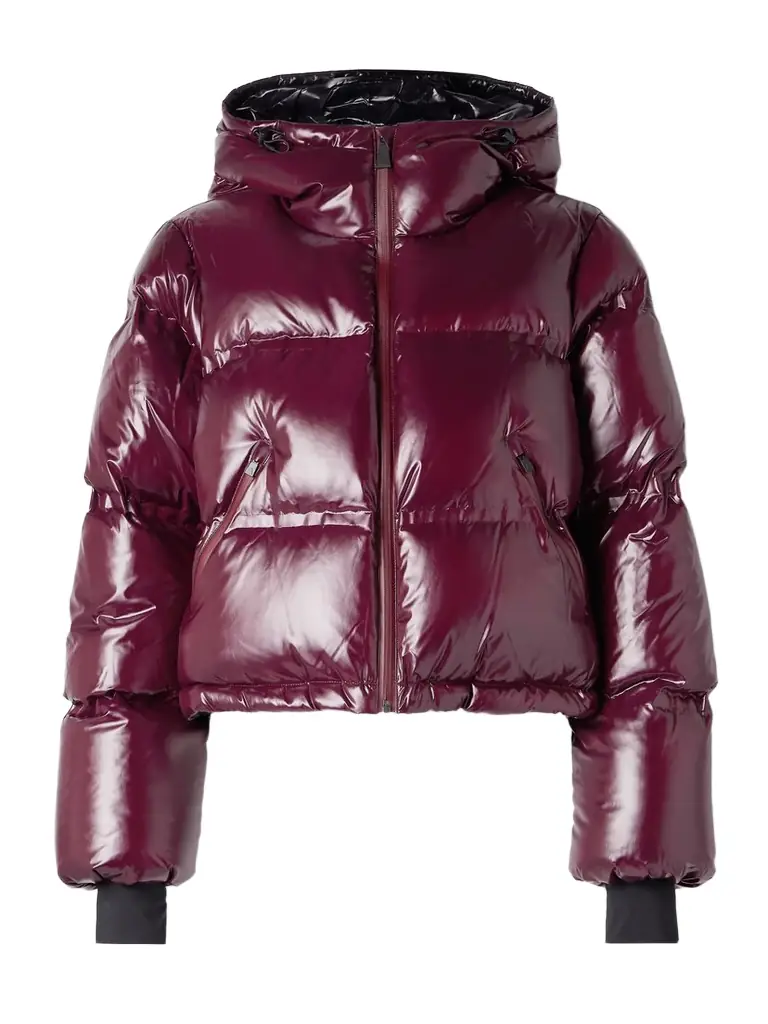 Aztech Mountain Minnie Nuke Hooded Quilted Down Ski Jacket