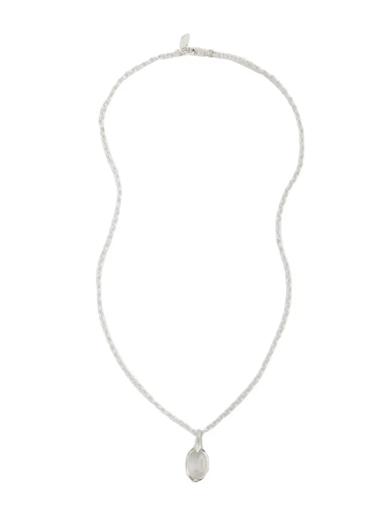 Loren Stewart Orb Sterling Silver Quartz Necklace