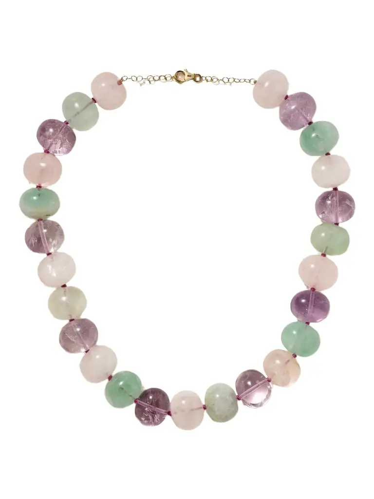 JIA JIA Xl Gold Quartz Necklace