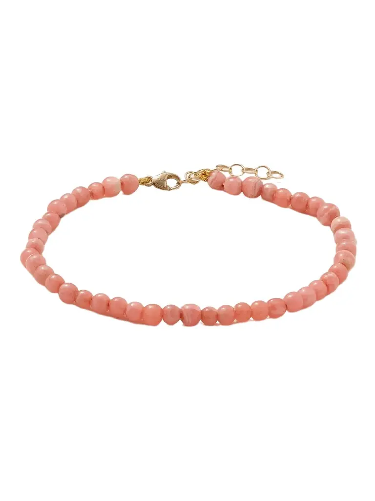 JIA JIA Gold Rhodochrosite Bracelet