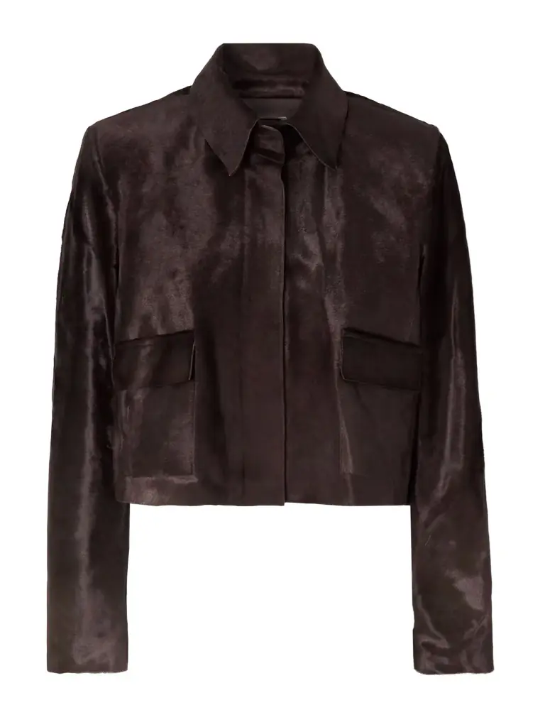 Nour Hammour Bleeker Cow Hair Jacket