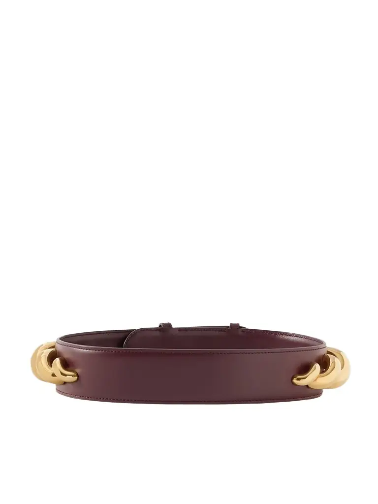 Alaïa Embellished Leather Waist Belt