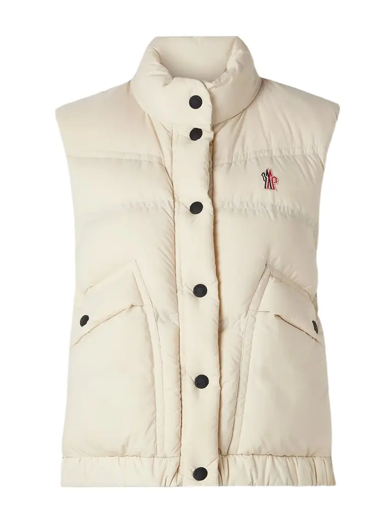 Moncler Grenoble Baise Quilted Down Vest