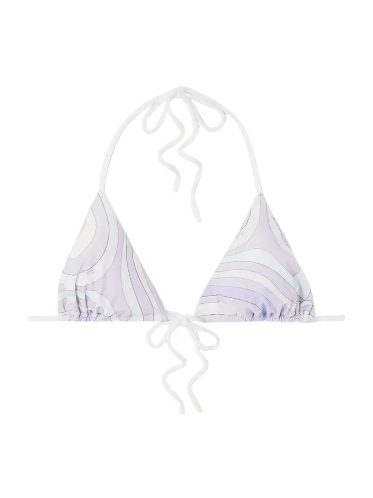 PUCCI Triangle Bikini Top