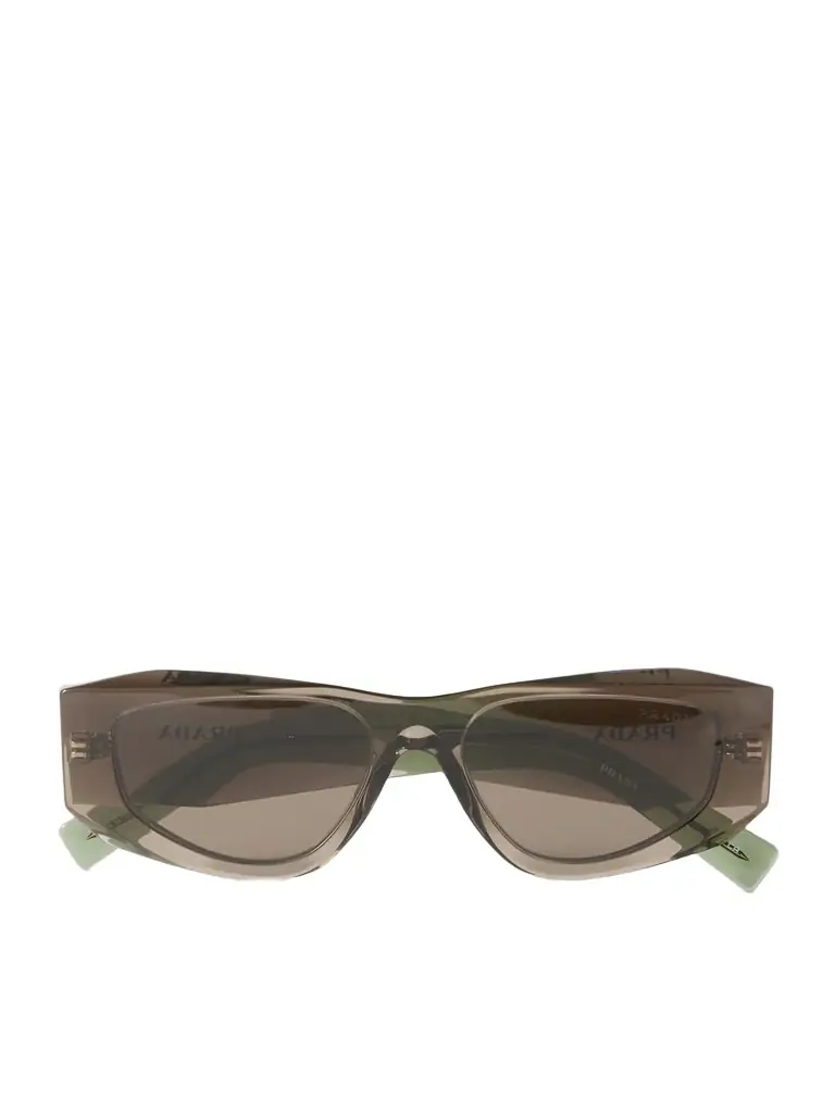 PRADA EYEWEAR Symbole D-frame Acetate Sunglasses