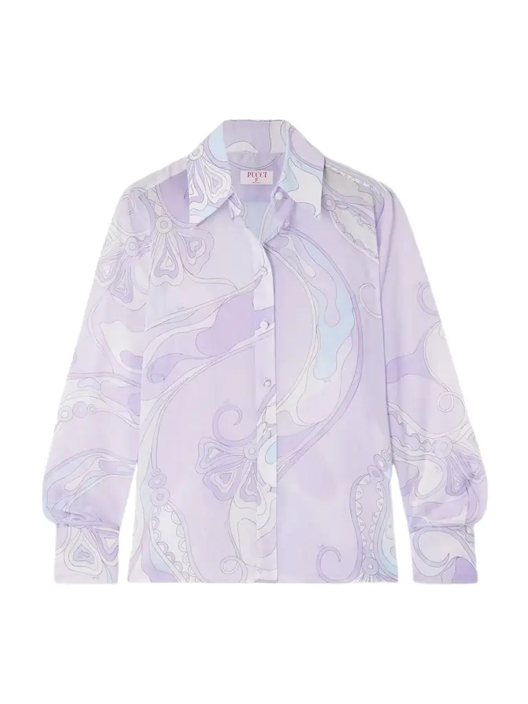 PUCCI Printed Cotton Shirt