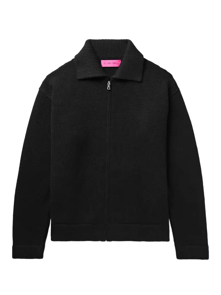 The Elder Statesman Cashmere Zip-Up Sweater - Men