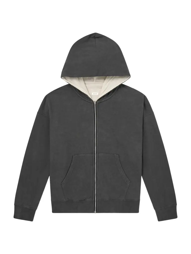 Visvim Jumbo Cotton-Jersey Zip-Up Hoodie - Men