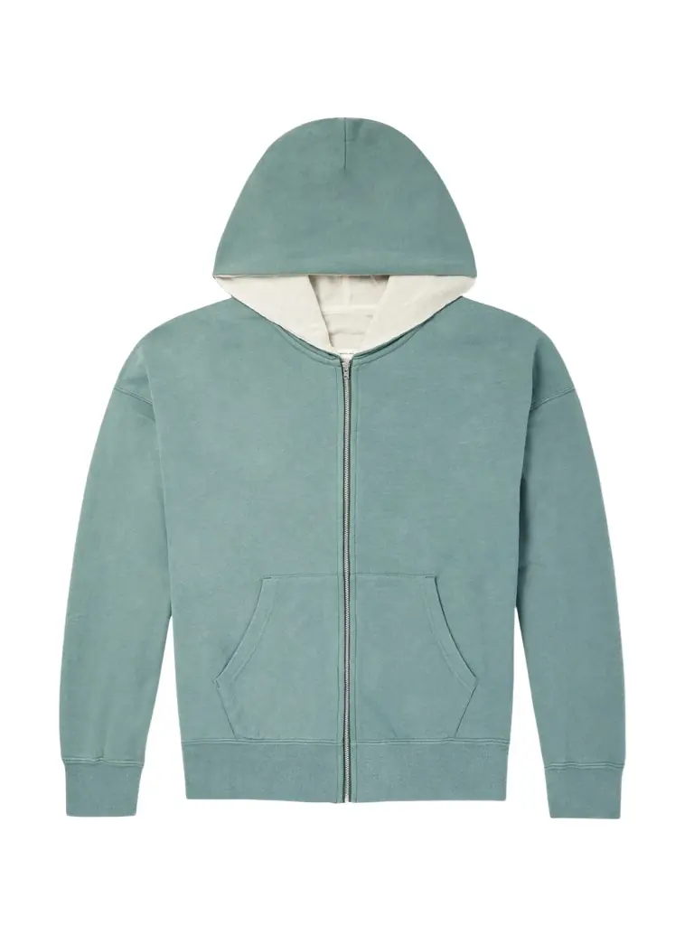 Visvim Jumbo Cotton-Jersey Zip-Up Hoodie - Men