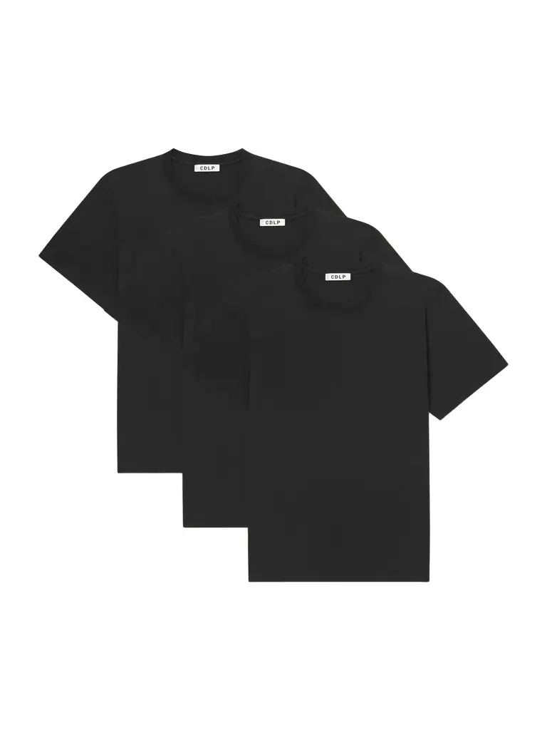 CDLP Three-Pack Lyocell and Pima Cotton-Blend Jersey T-Shirts - Men