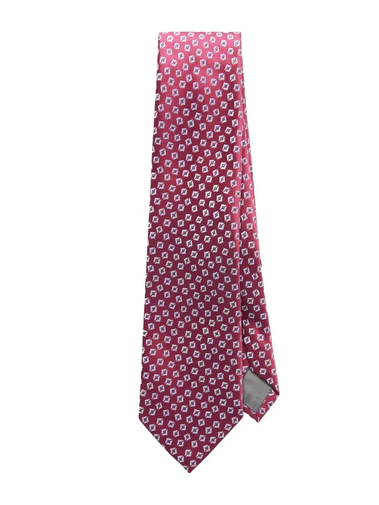 Charvet 8cm Embroidered Silk Tie - Men