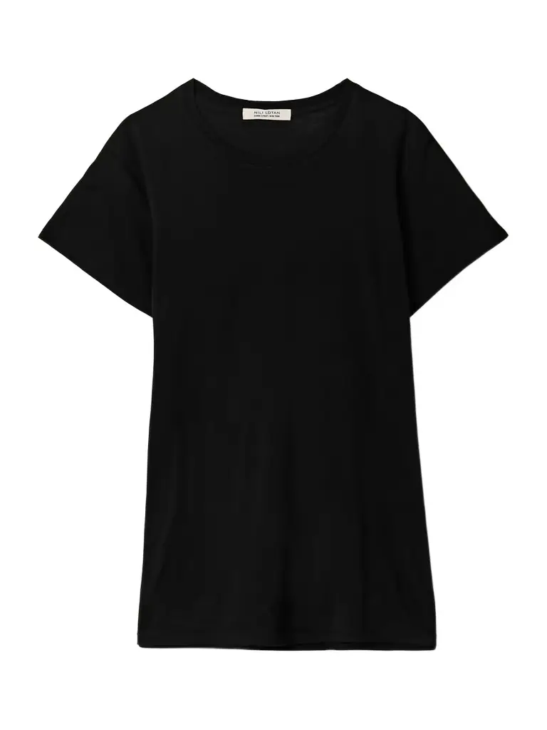 Nili Lotan Lana Cotton-jersey T-shirt