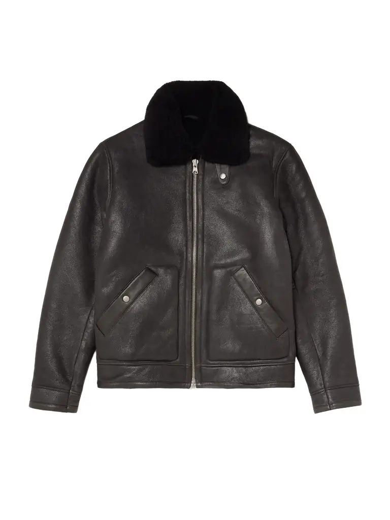 NN07 Atkinson 8173 Shearling Bomber Jacket - Men