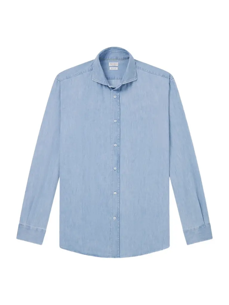 Brunello Cucinelli Denim Shirt - Men