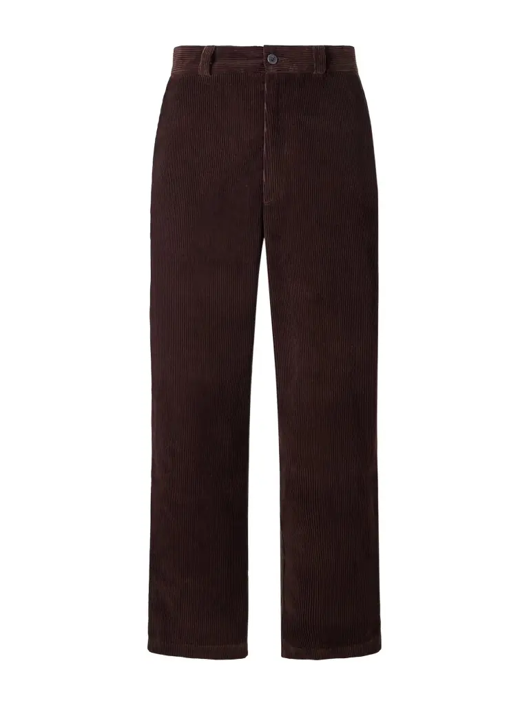 The Elder Statesman Straight-Leg Cotton-Corduroy Trousers - Men