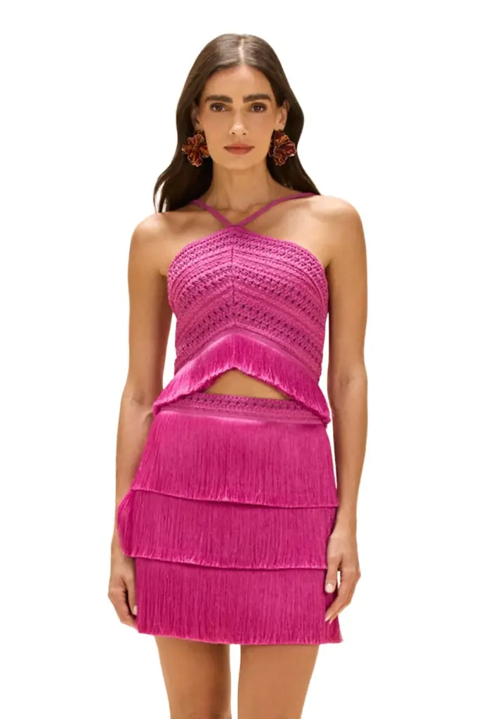 PatBo LYA FRINGE TOP