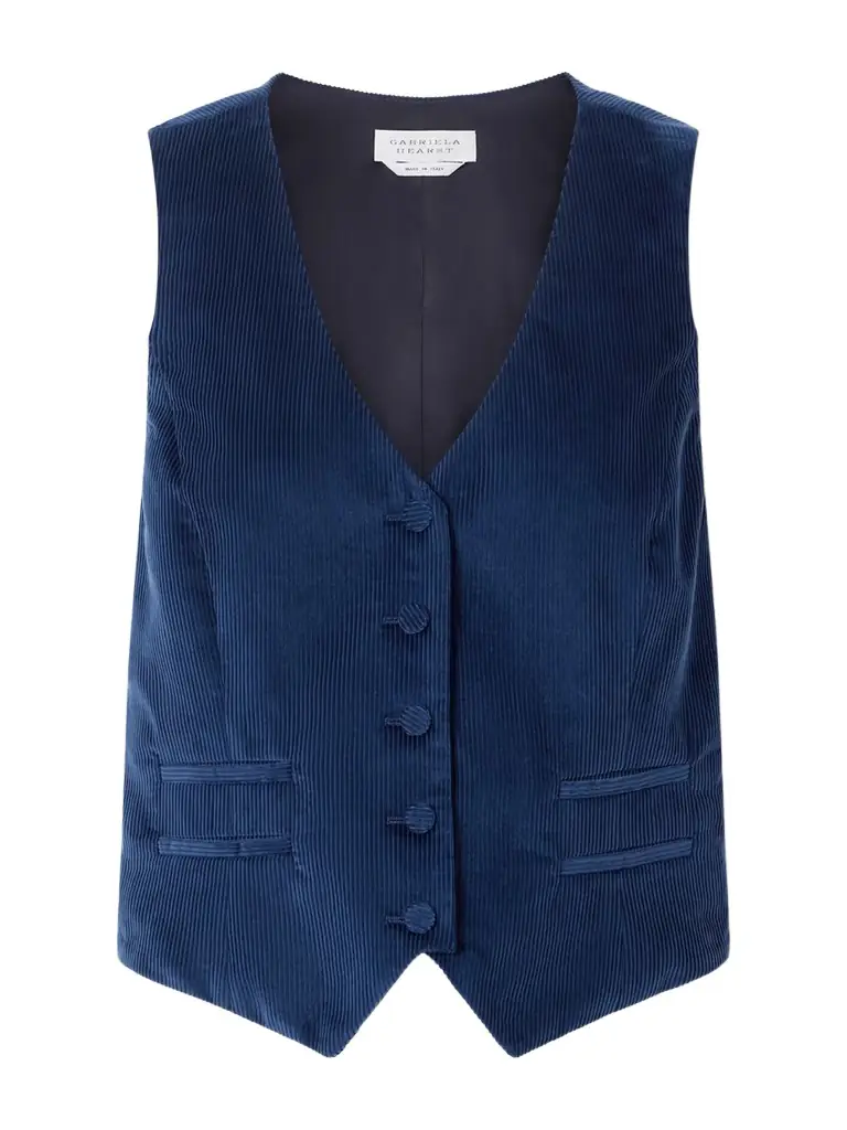 Gabriela Hearst Coleridge Cotton-corduroy Vest