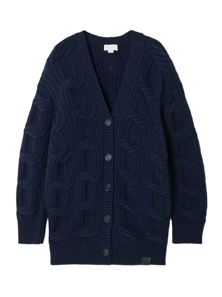 Stella McCartney Cable-knit Wool Cardigan