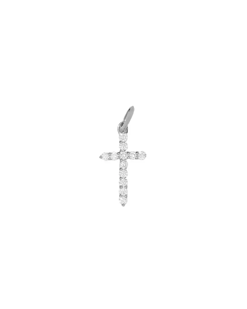 Jennifer Fisher Small Floating Diamond Cross
