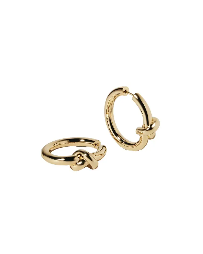 Jennifer Fisher 1 Knot Mini Hoops