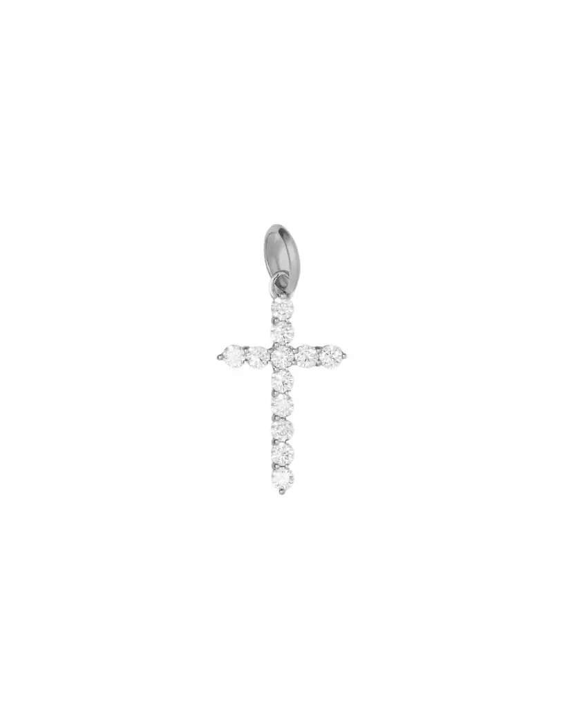 Jennifer Fisher Medium Floating Diamond Cross