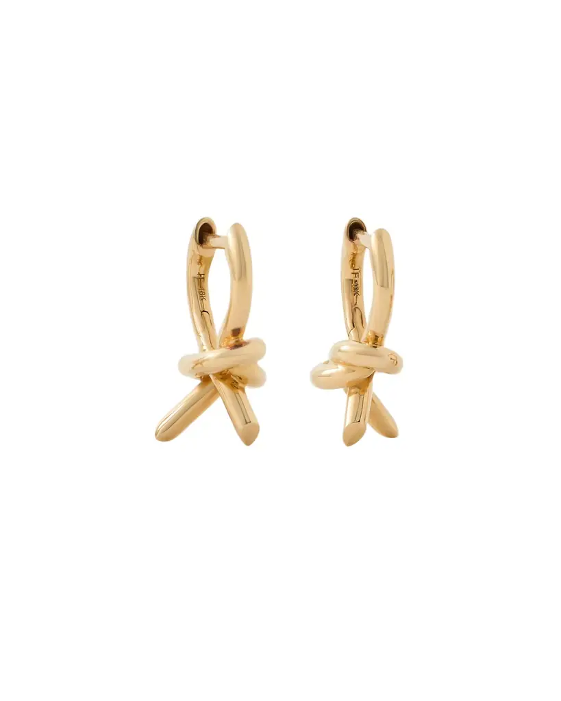 Jennifer Fisher Knot Micro Huggie