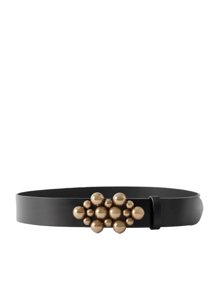 Isabel Marant Vickia Embellished Leather Belt