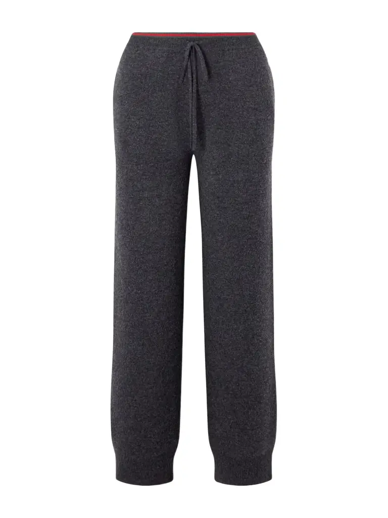 Gucci Striped Wool-blend Straight-leg Track Pants