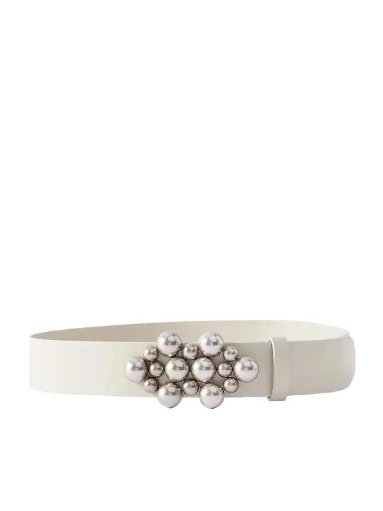 Isabel Marant Vickia Embellished Leather Belt