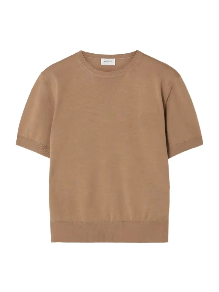 Saint Laurent Wool, Cashmere And Silk-blend Top