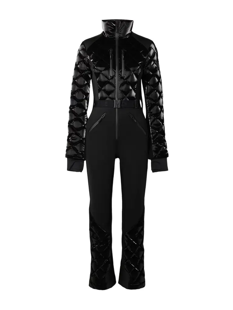 Mackage Inga Belted Quilted Padded Down Ski Suit