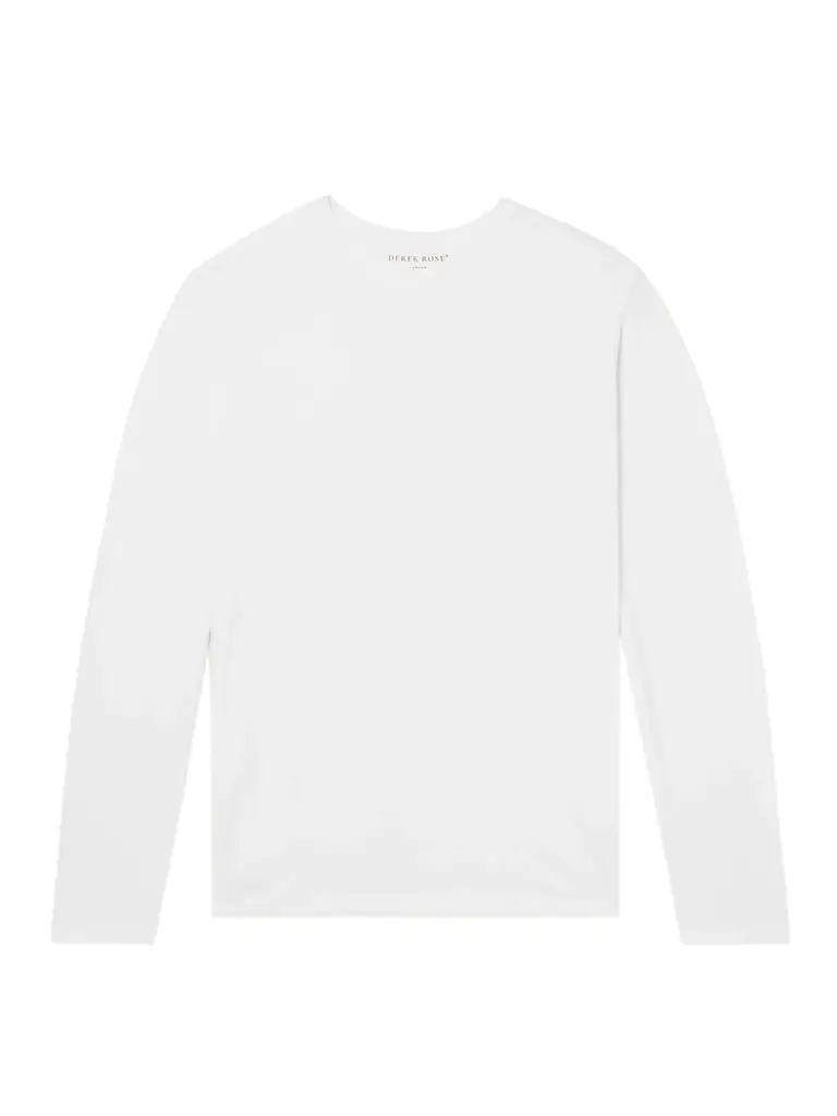 Derek Rose Basel Stretch Micro Modal Jersey T-Shirt - Men