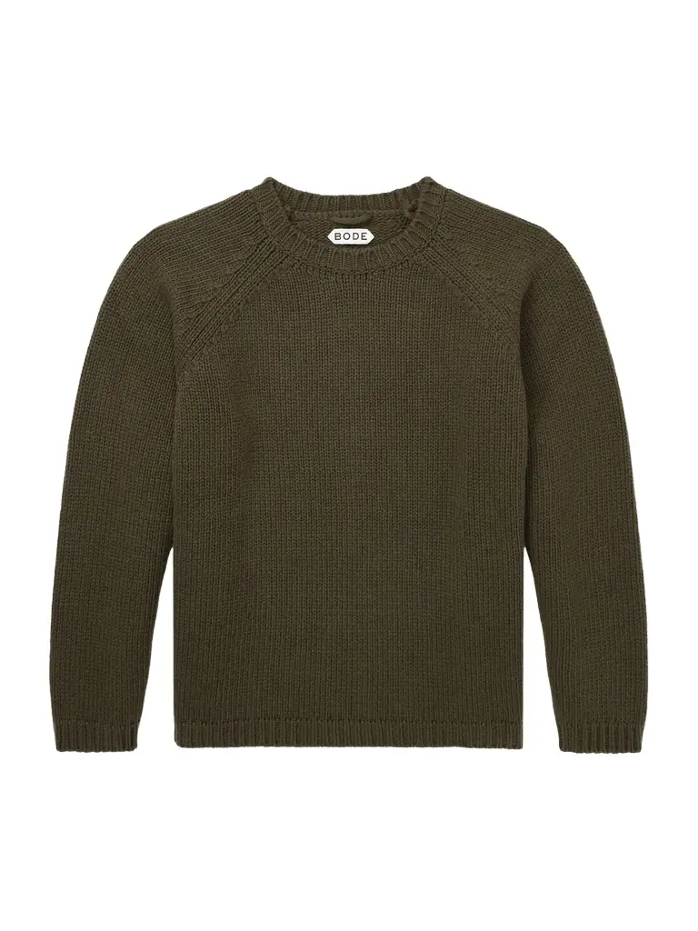 BODE Ribbed-Knit Cashmere Sweater - Men