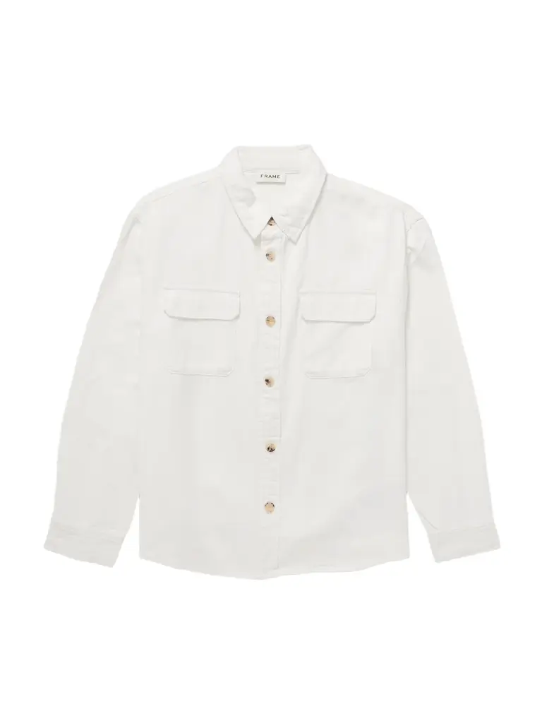 Frame Cotton-Twill Overshirt - Men