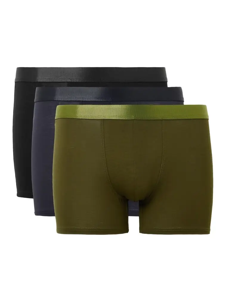 CDLP Three-Pack Stretch-TENCEL™ Lyocell Boxer Briefs - Men