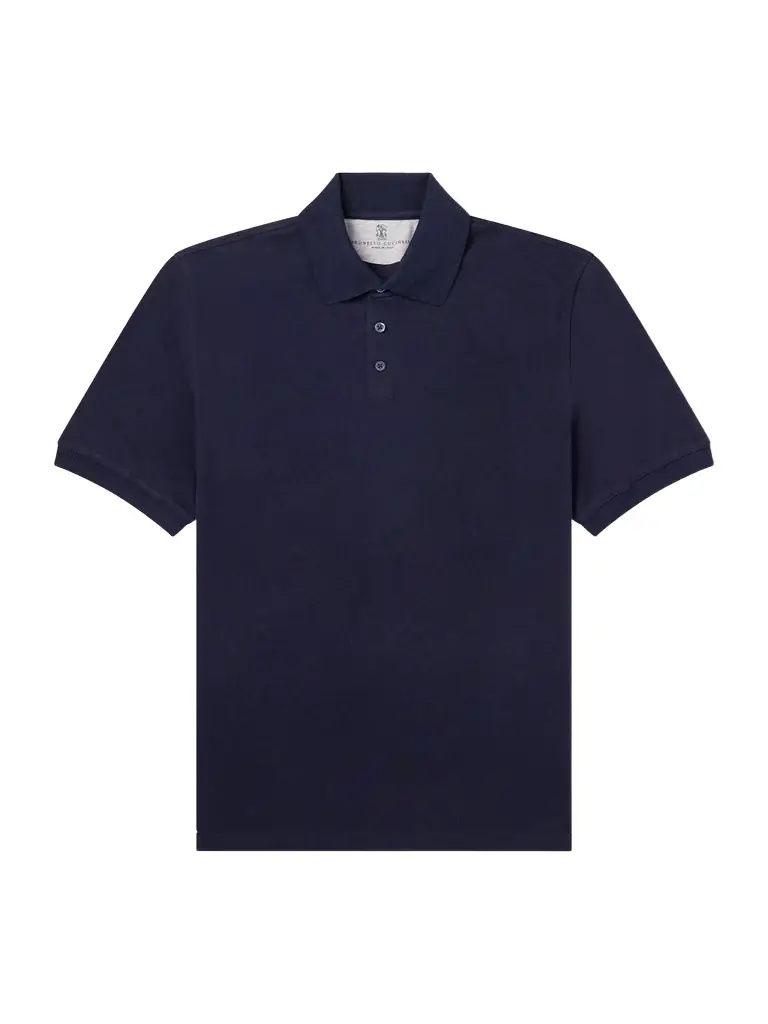 Brunello Cucinelli Cotton-Piqué Polo Shirt - Men