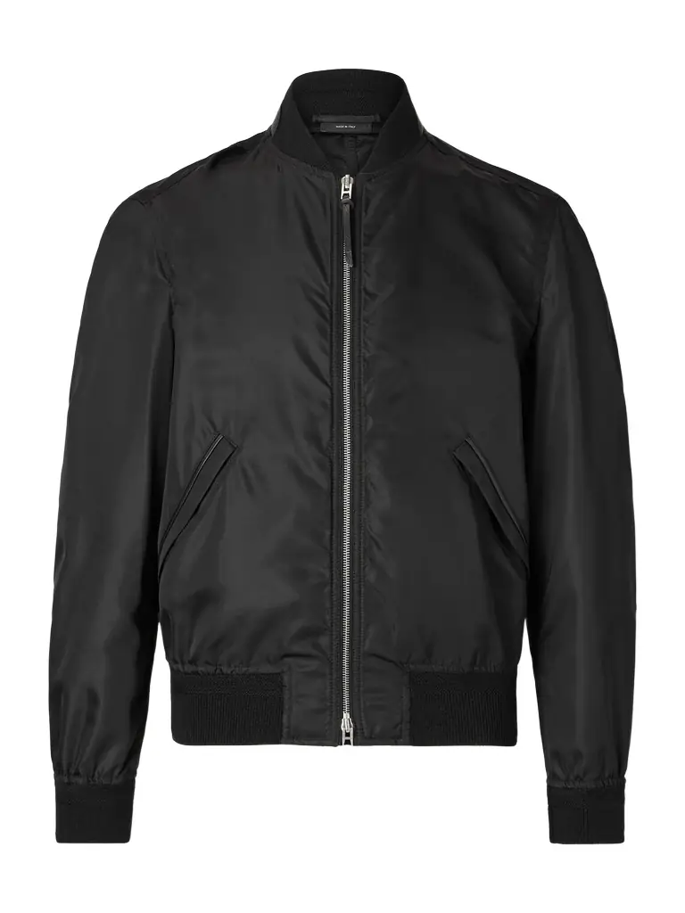 Tom Ford Silk Bomber Jacket - Men