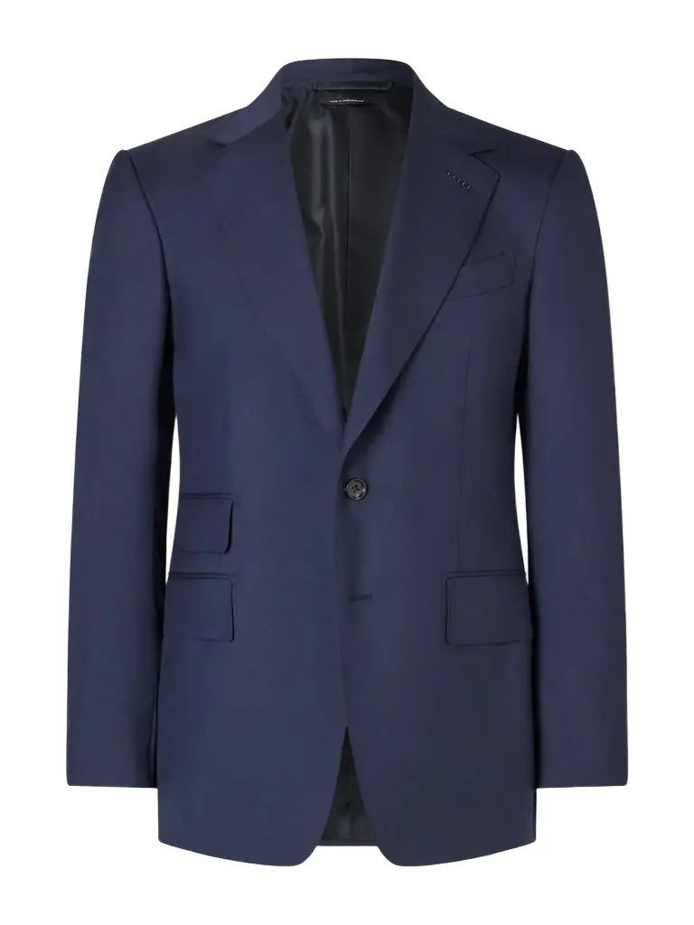 Tom Ford Shelton Super 120s Wool Blazer - Men