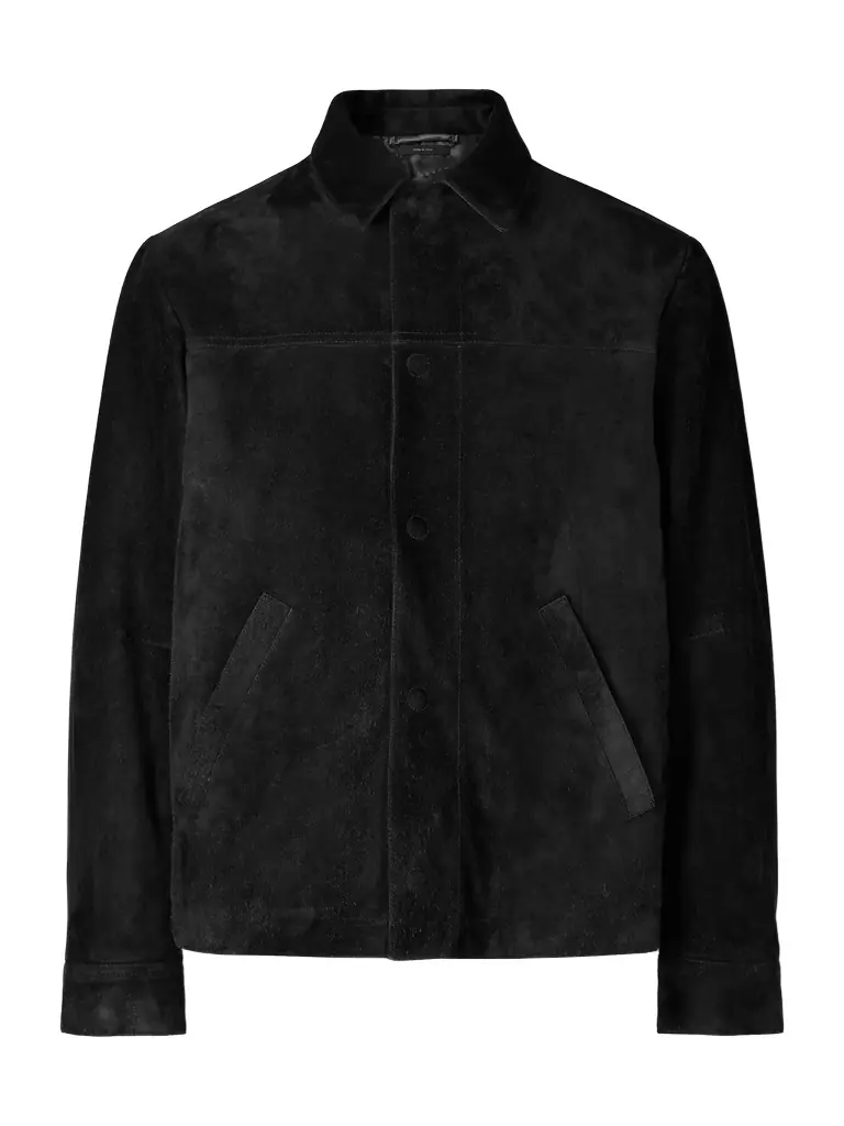 Tom Ford Brushed-Suede Chore Jacket - Men
