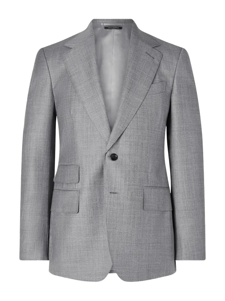 Tom Ford Shelton Super 110s Wool Blazer - Men