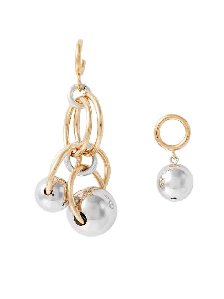 Isabel Marant Gold And Silver-tone Earrings