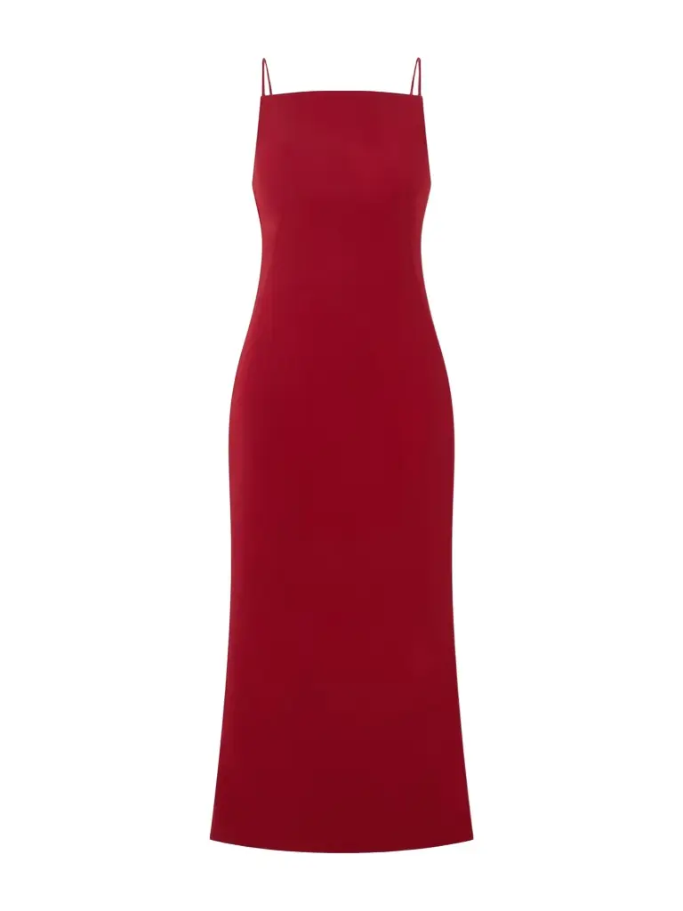 Givenchy Draped Cady Midi Dress