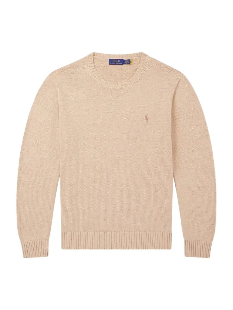 Polo Ralph Lauren Logo-Embroidered Cotton Sweater - Men