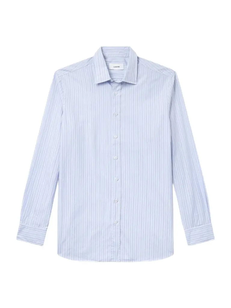 Lardini Striped Cotton Shirt - Men