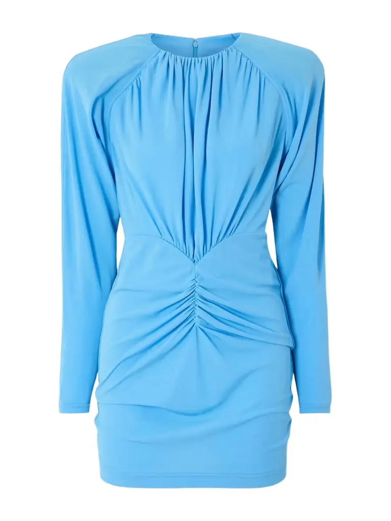 Stella McCartney Ruched Jersey Mini Dress
